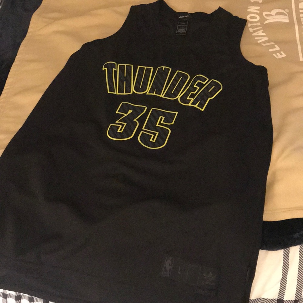 Men’s Adidas Limited blackout Kevin Durant Jersey